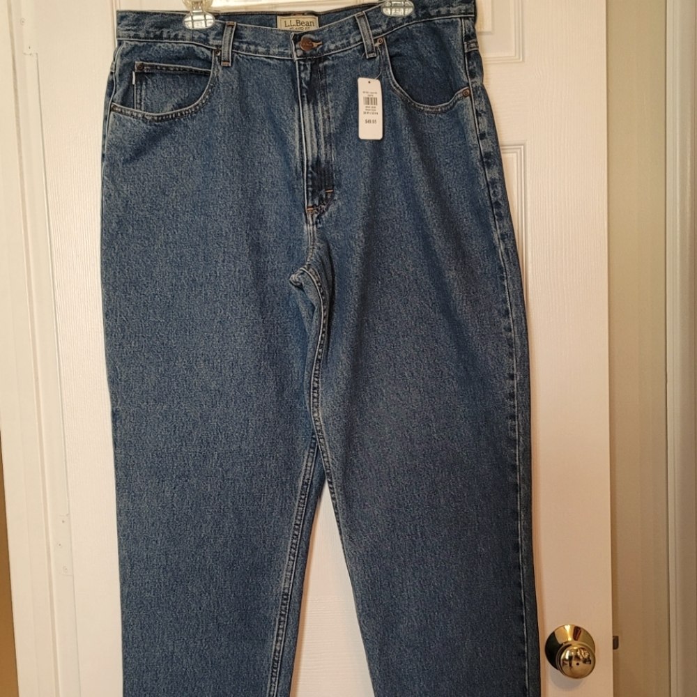 NWT Men's LL Bean Jeans 38x32